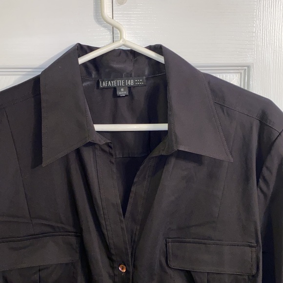 Lafayette 148 Button Down Top - Picture 2 of 8